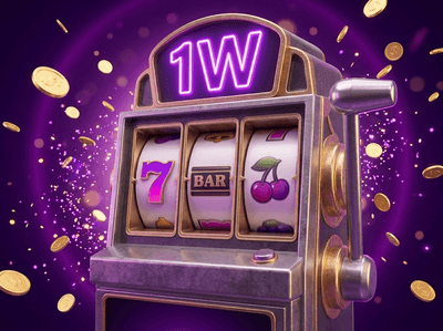 High-end digital casino display featuring gold slots and gaming chips